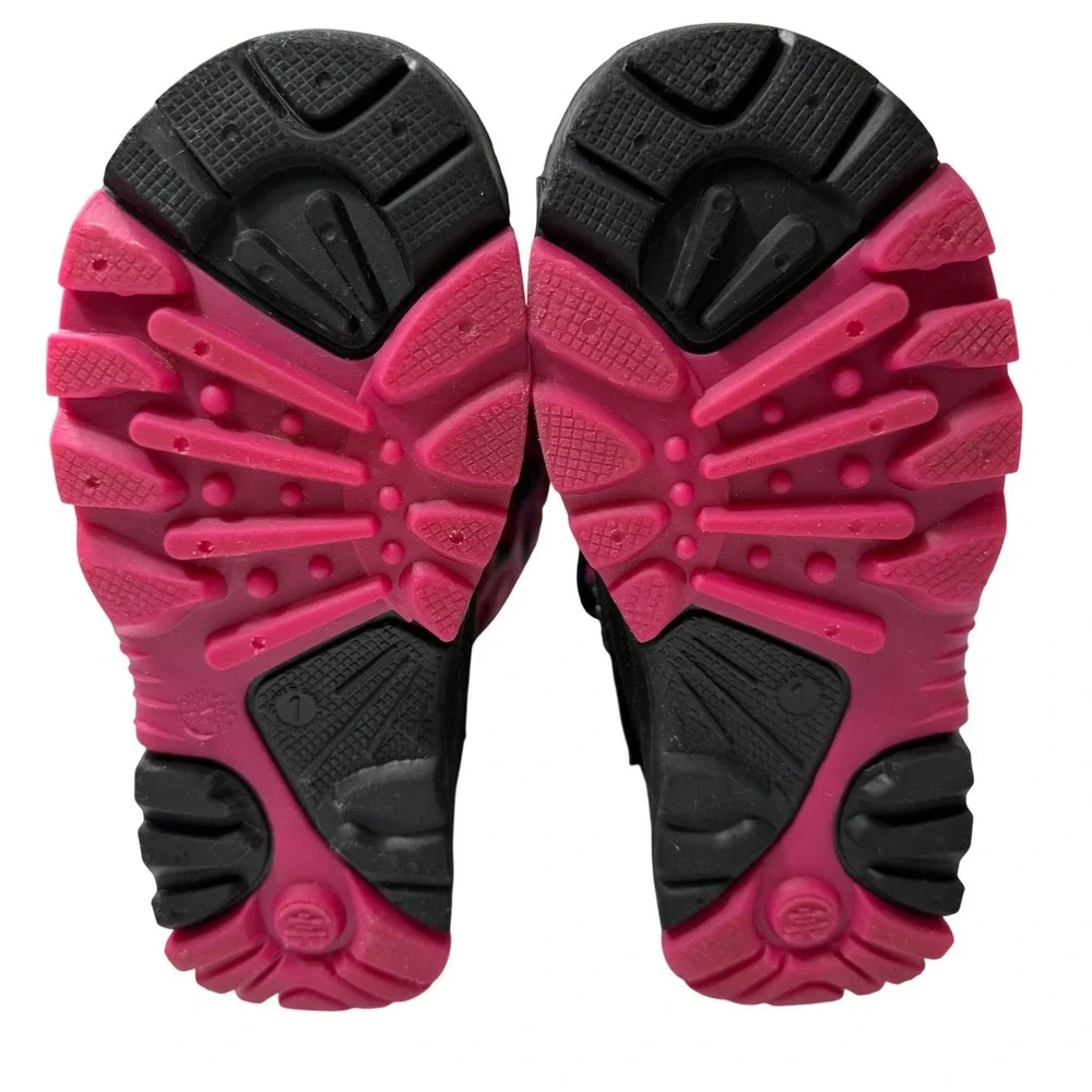 Kamik‎ Kids Insulated Waterproof Winter Boots Girls 1 Pink Print
